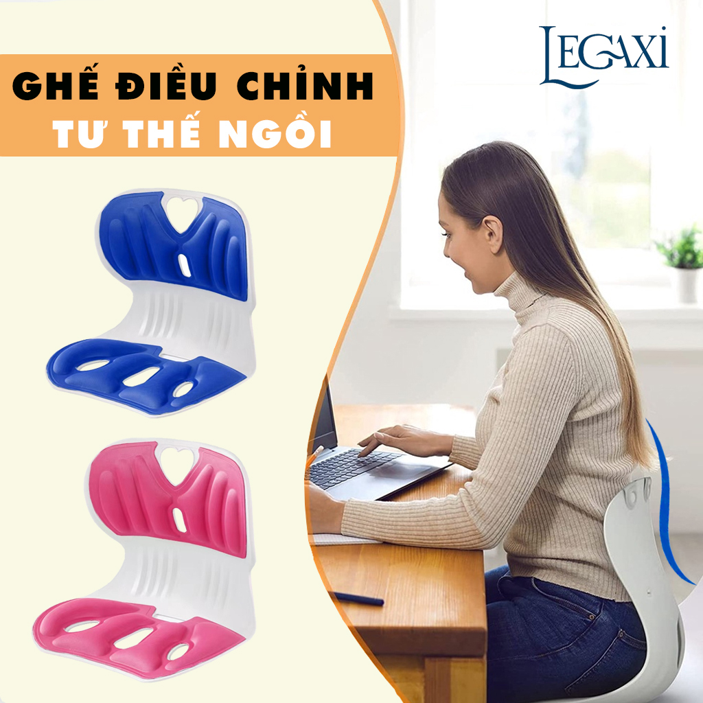 Ghế Công Thái Học Chống Gù, Điều Chỉnh Tư Thế Trẻ Em, Học SInh, Sinh Viên, Văn Phòng Legaxi