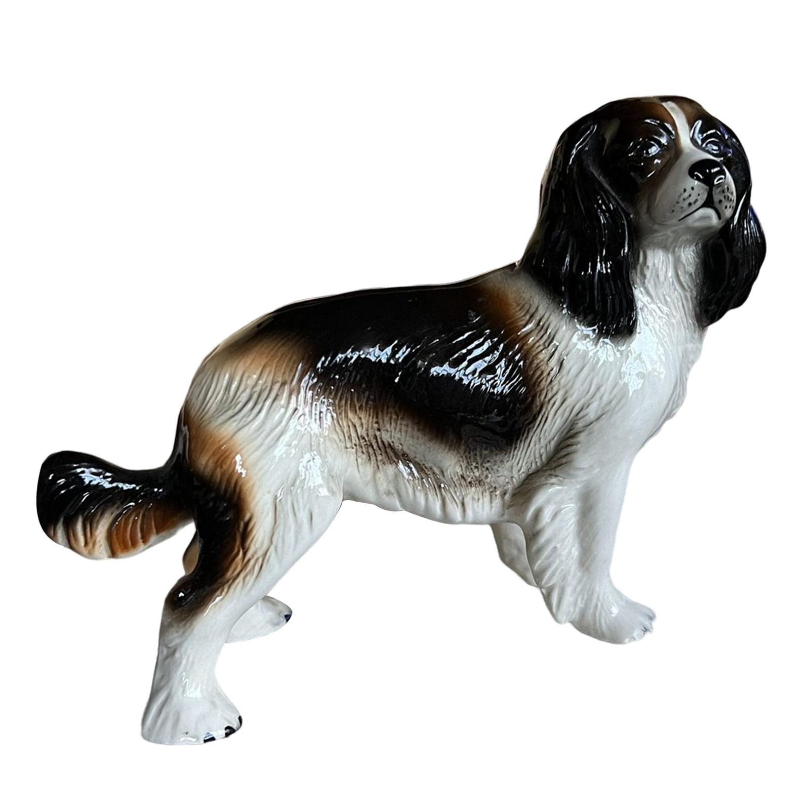 Adorable Dog Animal Figurine Statue Resin Animals Figure for Decoration