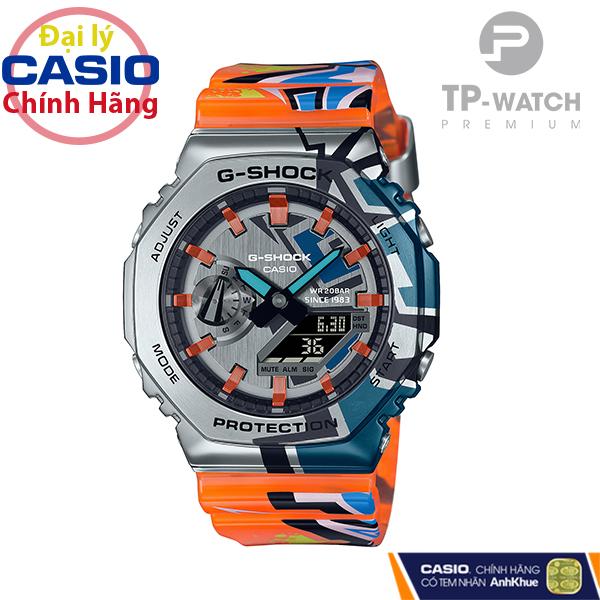 Đồng Hồ Nam Casio G-Shock GM-2100SS-1A Grafiti Chính Hãng - GM-2100SS-1ADR Carbon Core