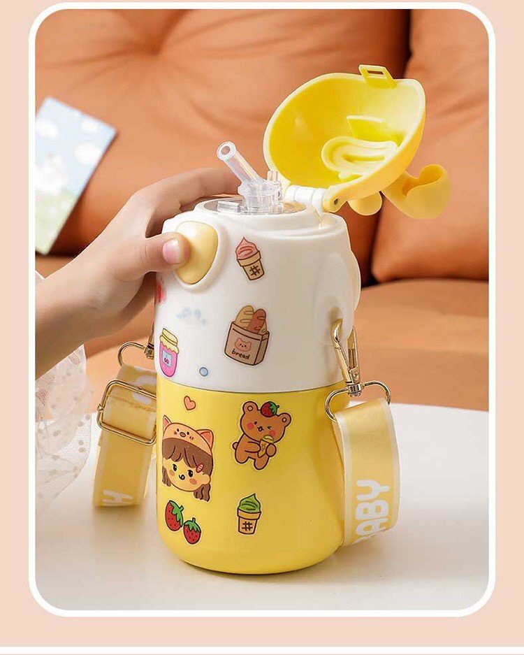 Bình giữ nhiệt tặng kèm sticker