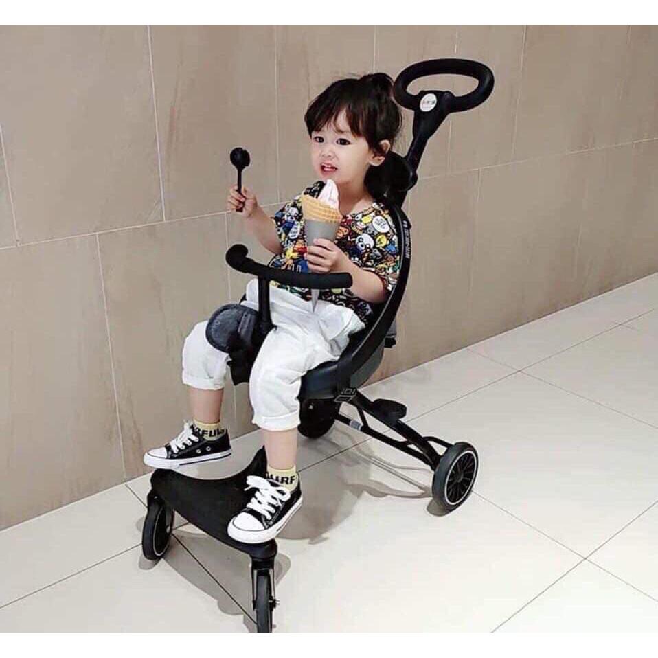 Xe đẩy 2 chiểu Baobaohao Only V1 cho bé, chất lượng cao cấp tay đẩy, ghế xoay đổi chiều