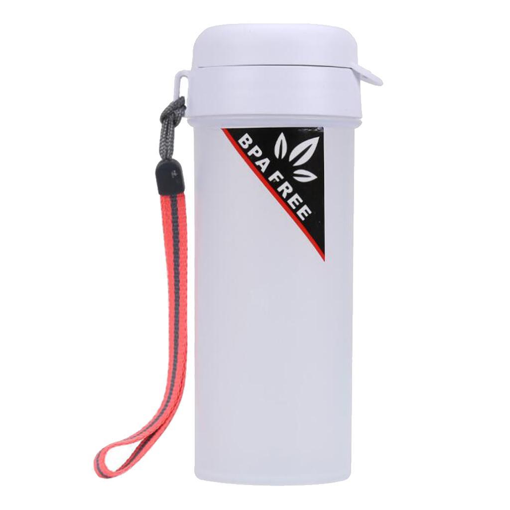 Sports Water Bottle Drink Bottle With Handle Strap Carrier Hiking