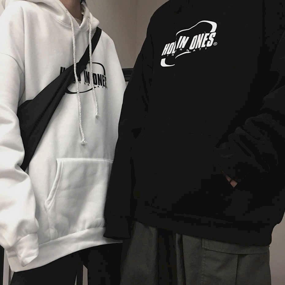Áo hoodie nam nữ form rộng Unisex HOLD, Áo sweater cặp đôi nỉ có mũ