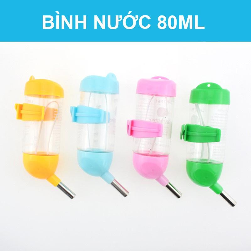 Bình nước treo chuồng 400ml - Bình nước gắn chuồng đầu bị tự động cấp nước cho chó mèo