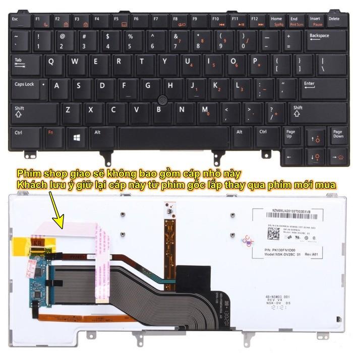 (KEYBOARD) BÀN PHÍM LAPTOP DÀNH CHO DELL E6420 (RENEW) dùng cho Latitude E5420 E5430 E6220 E6230 E6320 E6330 E6420 E6430