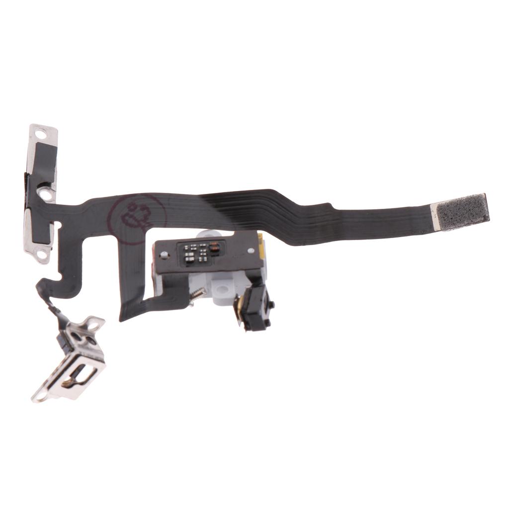 Power Volume On/Off Button Flex Cable Replacement for iPhone 5/5S/6/6S Plus/4/4S