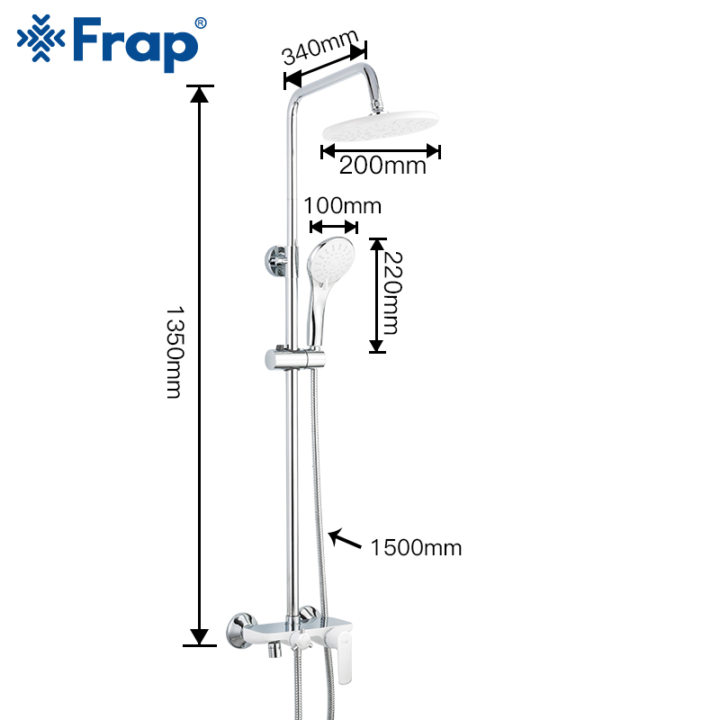 Sen cây tắm nóng lạnh Frap F2431 - Hàng Chính Hãng Nhập Khẩu
