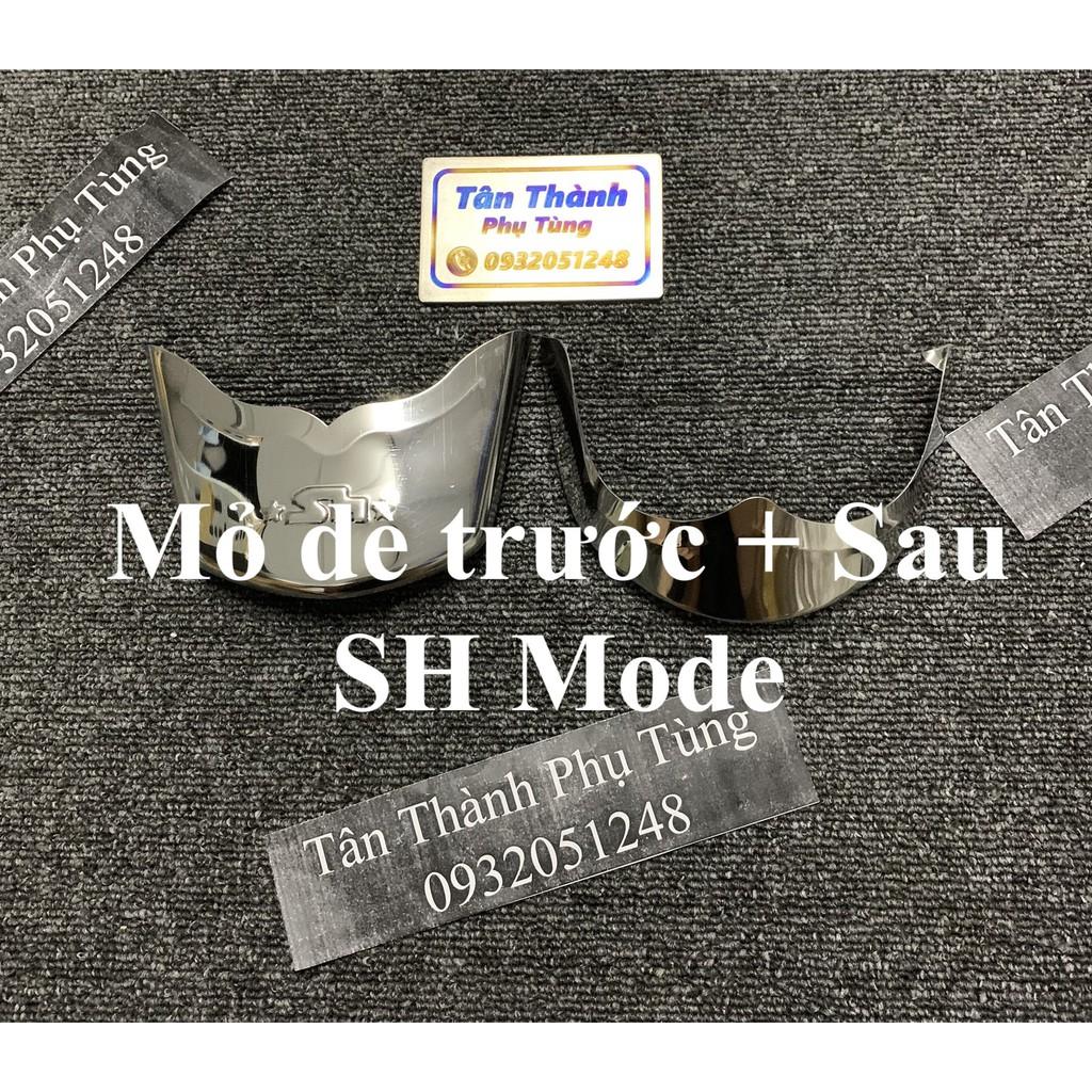 Ốp mỏ dè trước sau Inox các loại xe: Wave, Sirius, Air Blade, Vssion, SH,Vario, Lead ( 2 cái