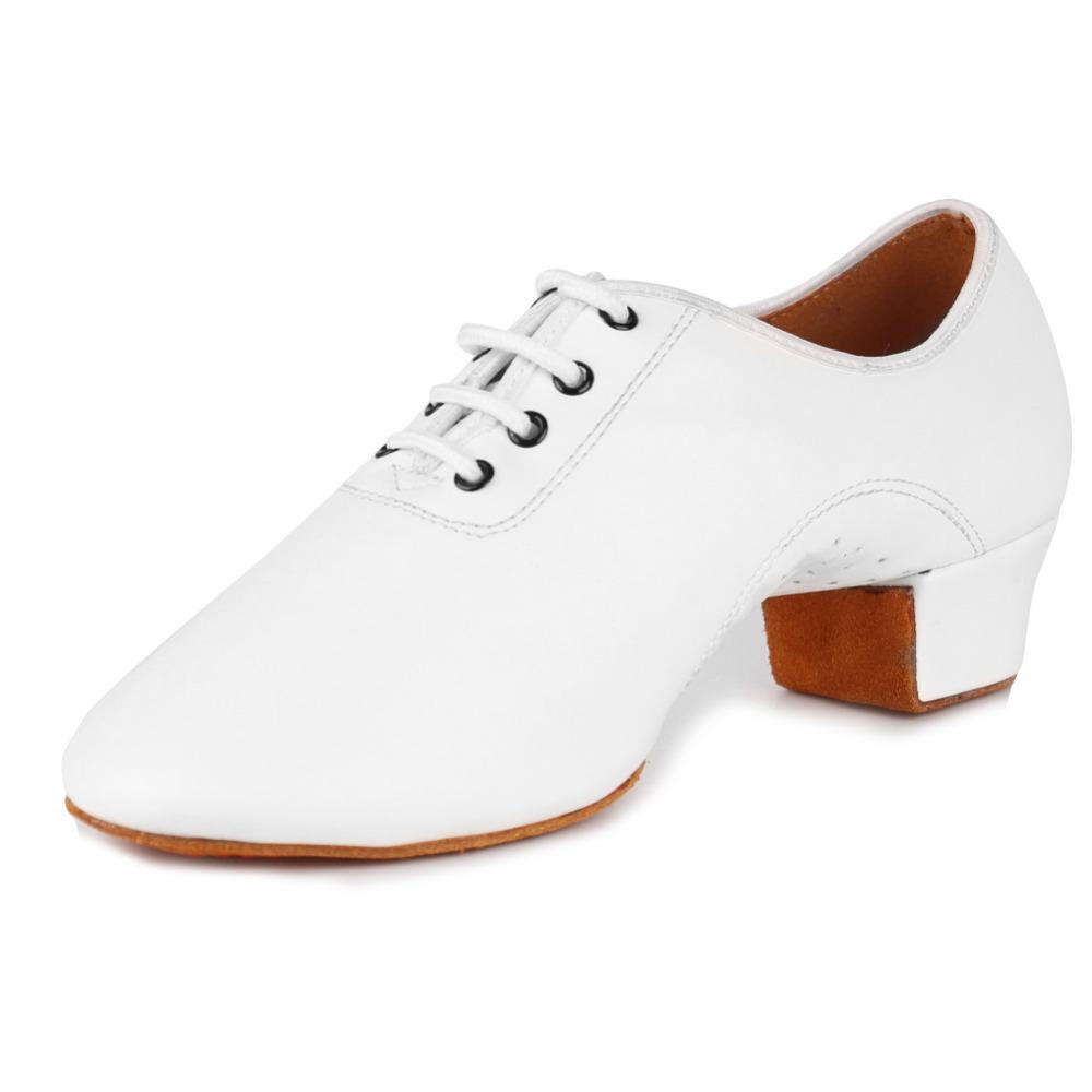Thương hiệu Giày khiêu vũ Latin mới Người đàn ông Modern nam Ballroom Tango Latin Dance Shoes Dance Sneaker Jazz Giày 3 Màu sắc Color: Black Shoe Size: 9