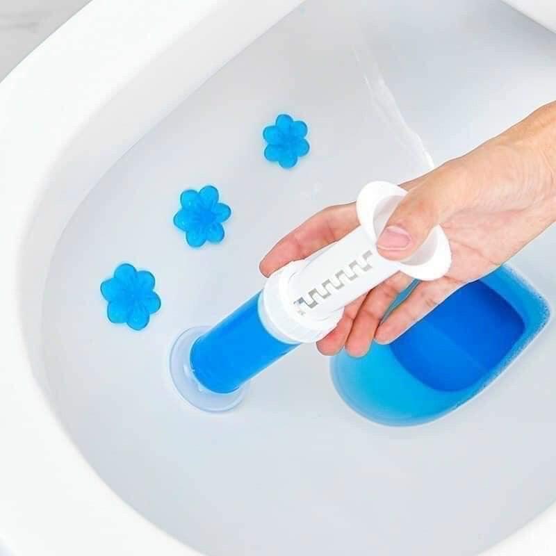 Gel Khử Mùi Làm Thơm Bồn Cầu Hình Cánh Hoa Loại 1