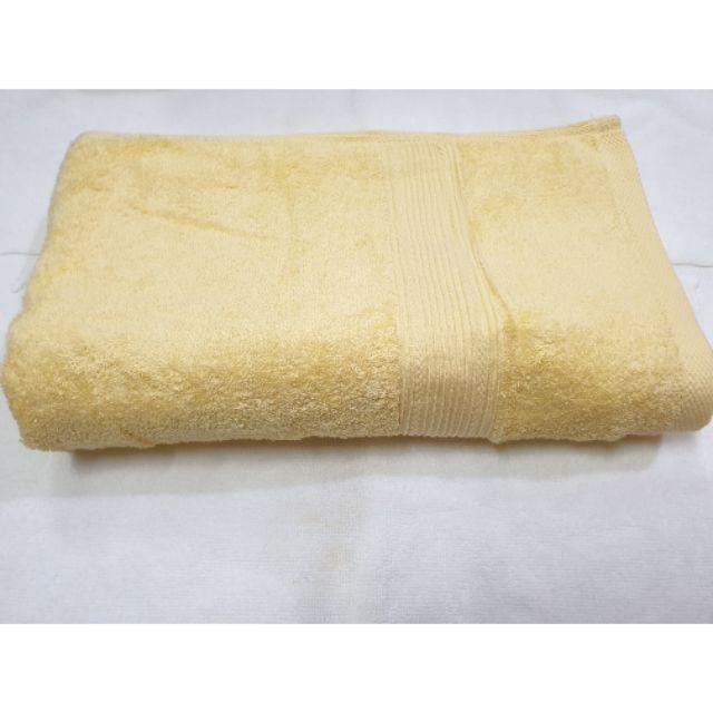 Khăn tắm xuất nhật màu vàng gà con siêu đẹp size to 70x140cm
