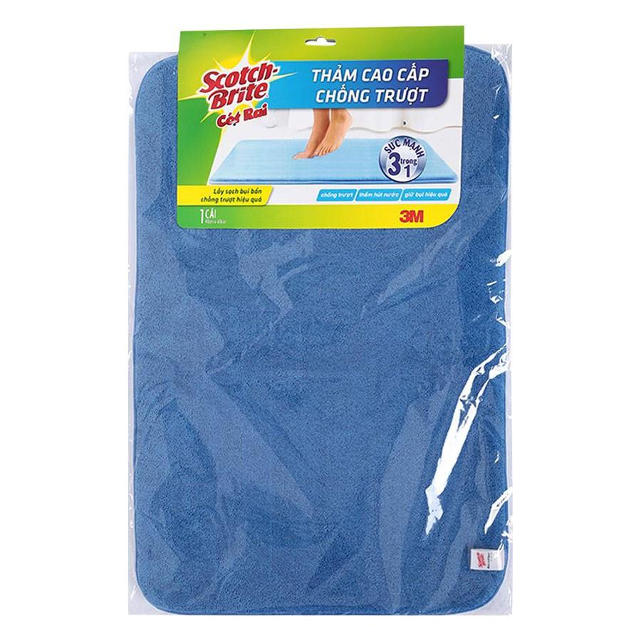 Thảm chống trượt Microfiber Scotch Brite (Cót rai) 3M 2980 cao cấp (nhiều màu)