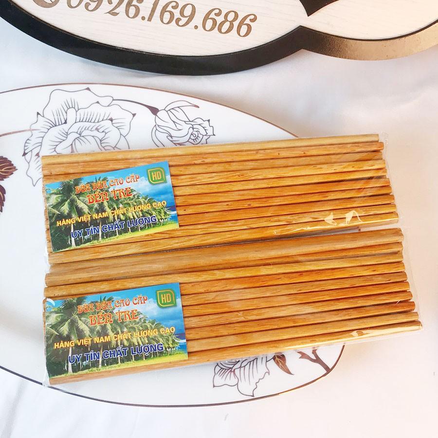 10 Đôi Đũa Gỗ Dừa Loại Nhẵn Đẹp - Gỗ Dừa Già Không Cong Vênh