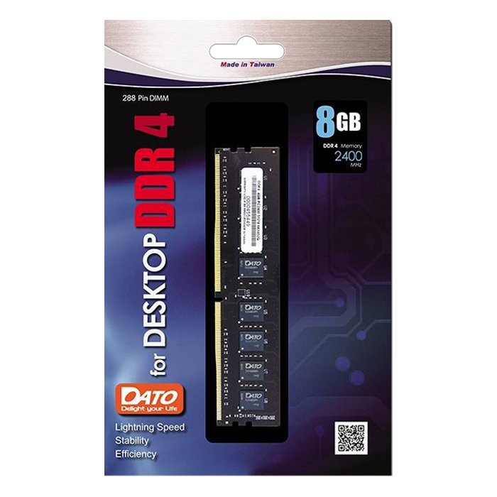 Ram 8G/2400 Dato For Desktop - Hàng Chính Hãng