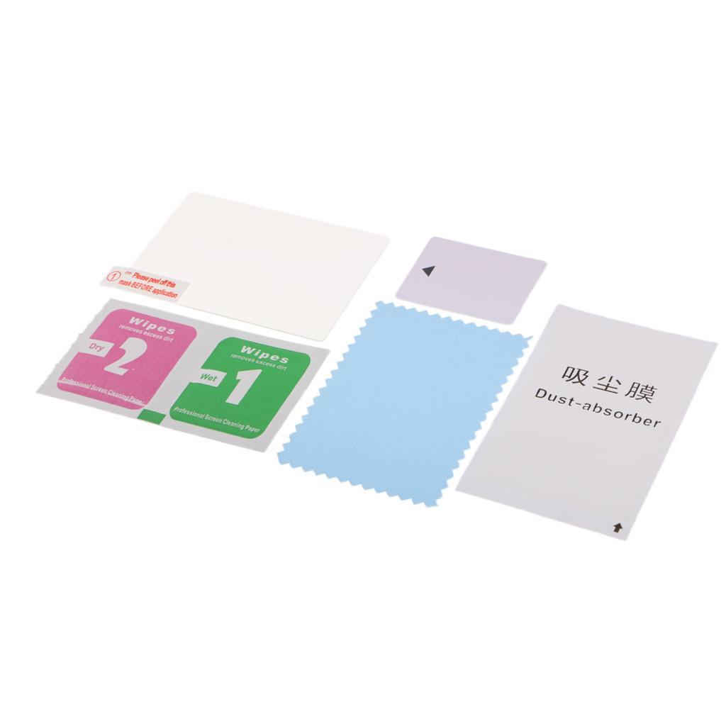 2-4pack 0.33mm Tempered Glass Film LCD Screen Protector for Canon EOS M6 Camera