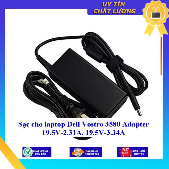 Sạc cho laptop Dell Vostro 3580 Adapter 19.5V-2.31A, 19.5V-3.34A - Hàng Nhập Khẩu New Seal