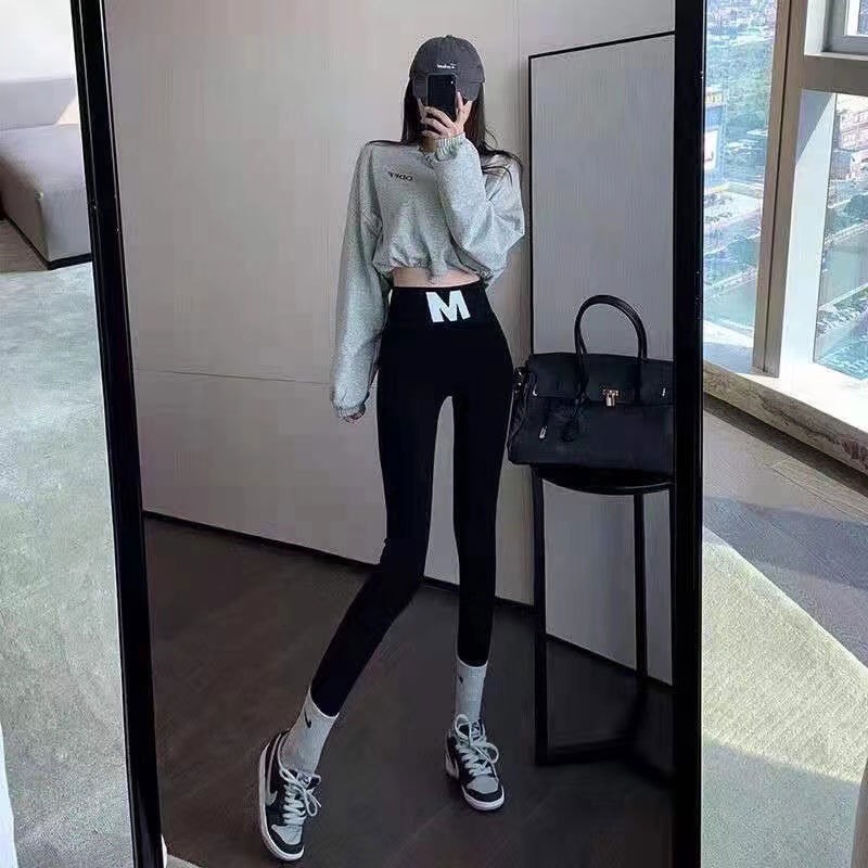 Mẫu Mới- Quần Legging Nữ Chữ M , Quần dài Ôm Chân Mẫu Mới Siêu Bền Đẹp