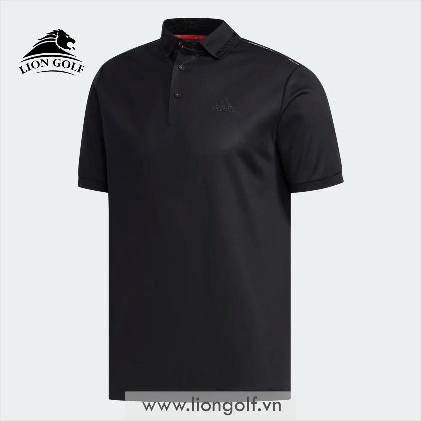 Áo polo Adidas vải piqué Màu Đen FJ6415