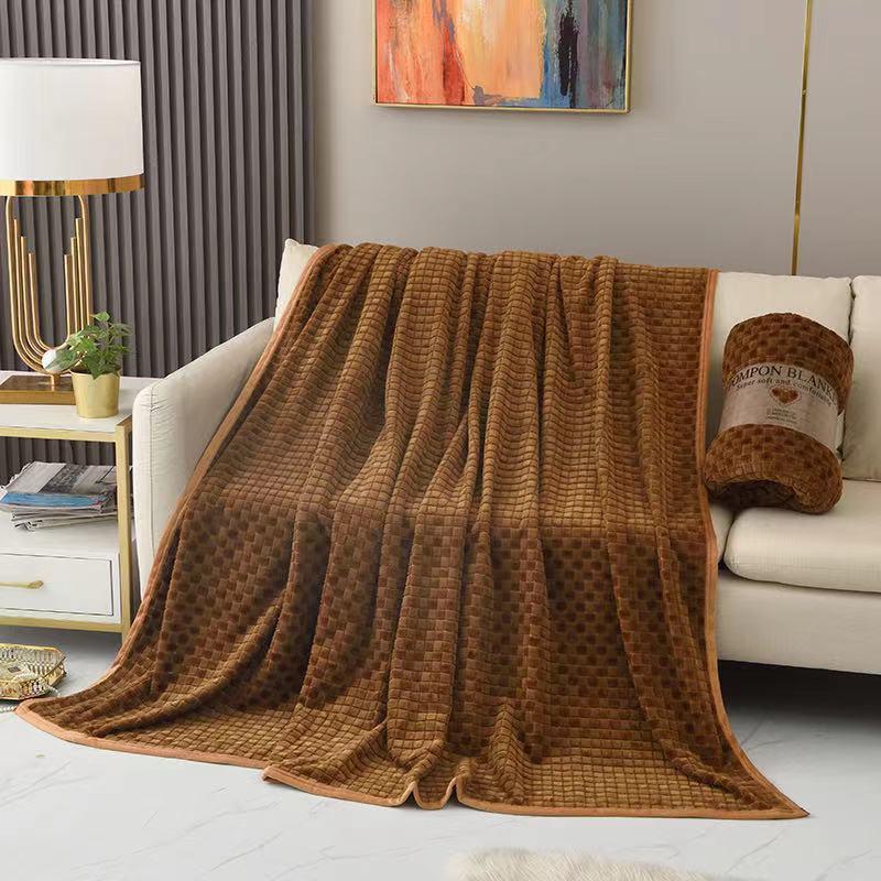 Chăn lông thỏ Blanket hàng cao cấp, chăn hè thu Mẫu Mới Siêu Mềm Mịn không rụng lông, không bai, đặt biệt không phai