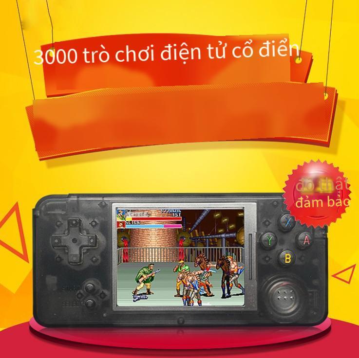 Đảm bảo chất lượng RETRO GAME cầm tay tích hợp 3000 máy chơi game arcade GBC GBA 8-bit NES hoài cổ máy chơi game