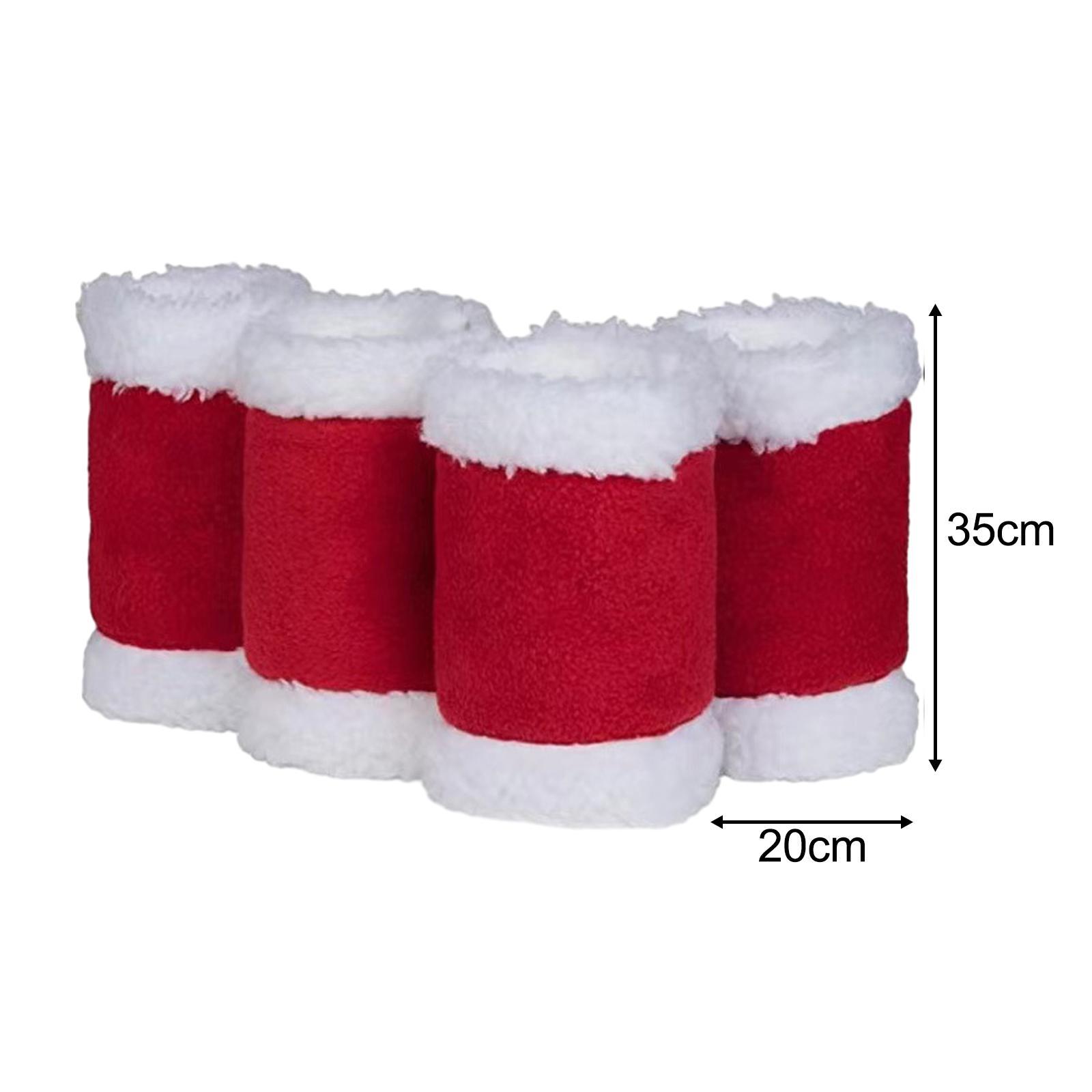 4x Horse Leg Wraps Fly Leg Boots Protective Gear Breathable Warmer Horse Leg Protection Leg Guard for Jumping Sports Dress up