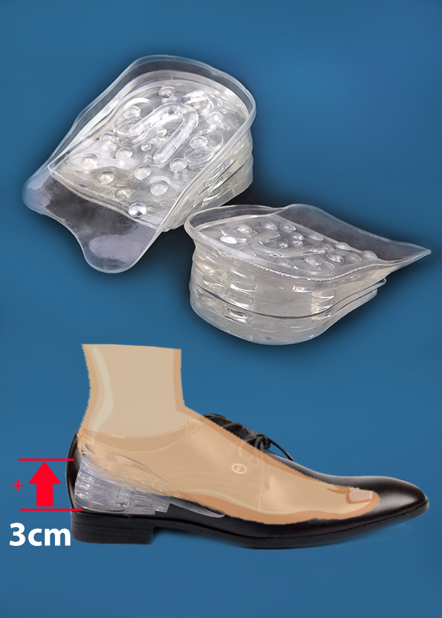 Lót Giày Tăng Chiều Cao Silicon (4.2 Cm)
