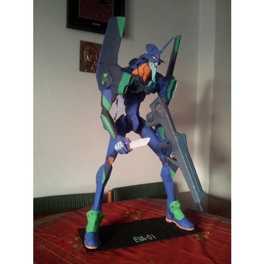 Mô hình giấy 3D Evangelionn Unit-01