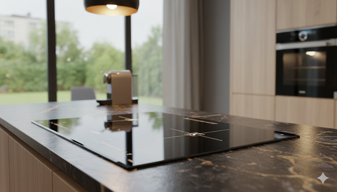 Kopper Bếp từ đôi KP5599 công suất 2400W sang trọng và bền bỉ với mặt kính Ceramic và công nghệ IGBT tiết kiệm điện năng Hàng Chính Hãng