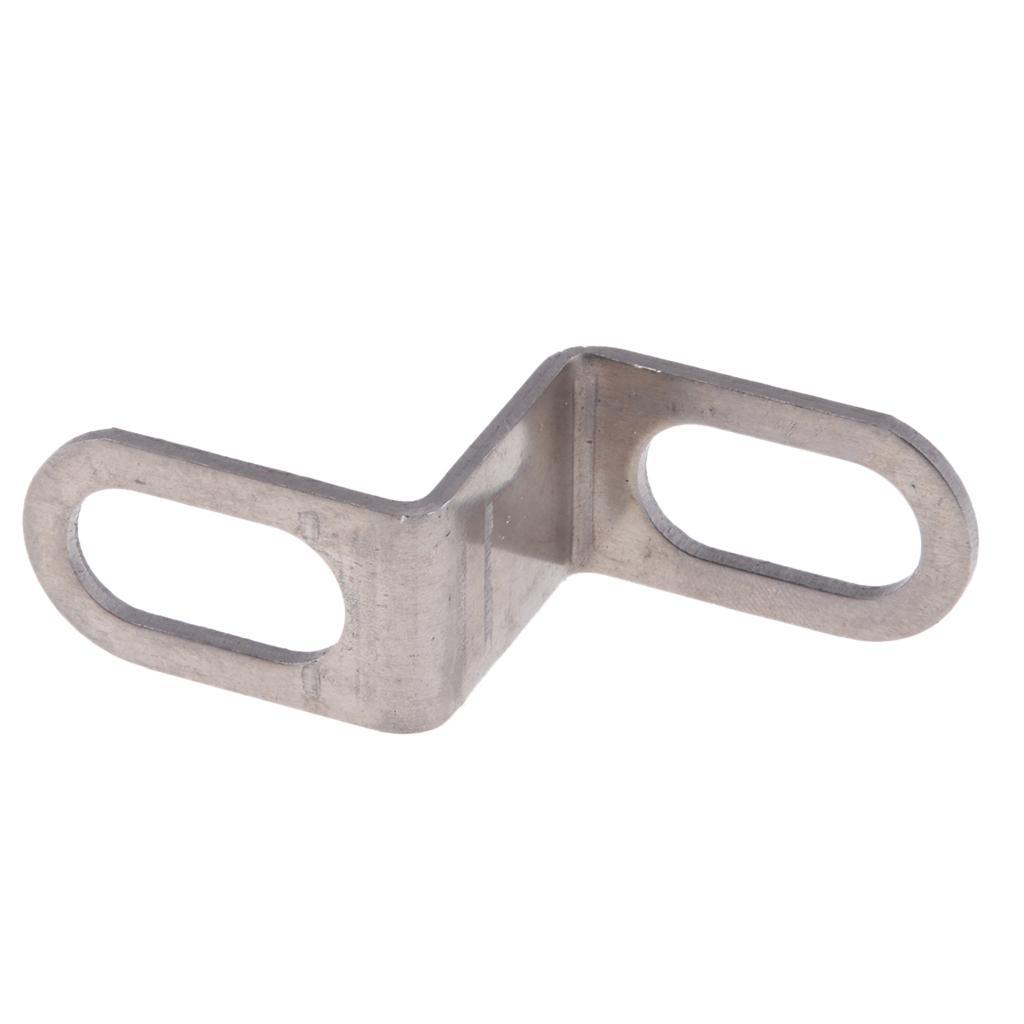 4xMotorcycle Universal Exhaust Pipe Z Type Mounting Clamp Bracket