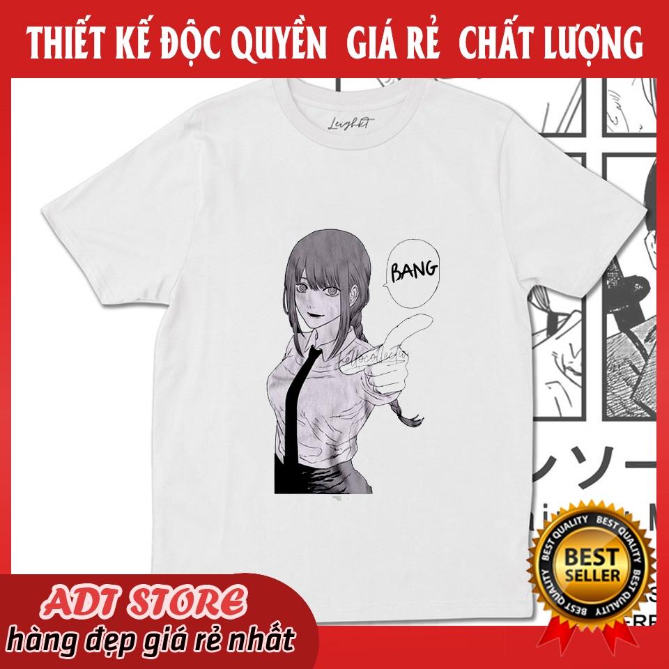 HOT Áo thun in hình Chainsaw Man - Makima Bang Anime độc đẹp
