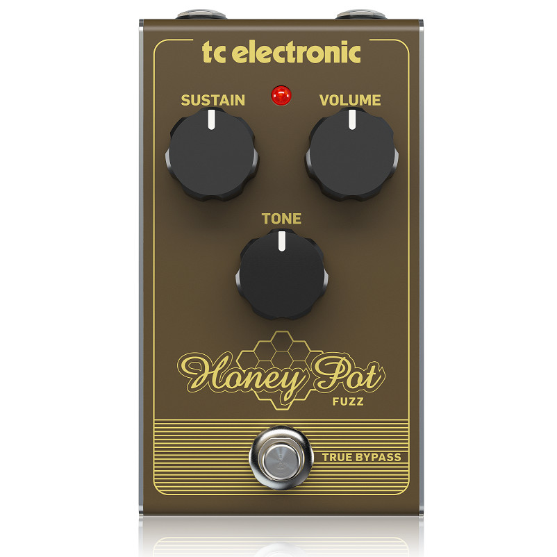 Stompboxer Guitar TC ELECTRONIC HONEY POT FUZZ -- Cục Phơ ghita- Hàng Chính Hãng