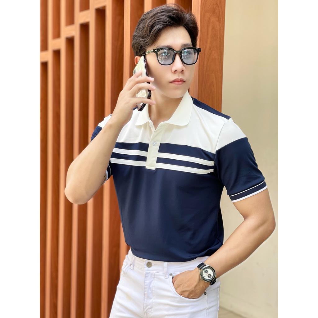 ÁO THUN POLO CỔ BẺ TAY NGẮN HÀN QUỐC SIÊU ĐẸP PHONG CÁCH THẦN THÁI SIÊU ĐẸP Y HÌNH