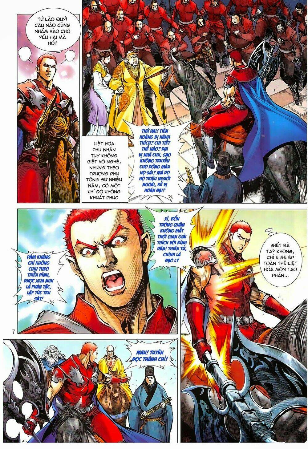 thiết tướng tung hoành (cựu tác) chapter 96 7