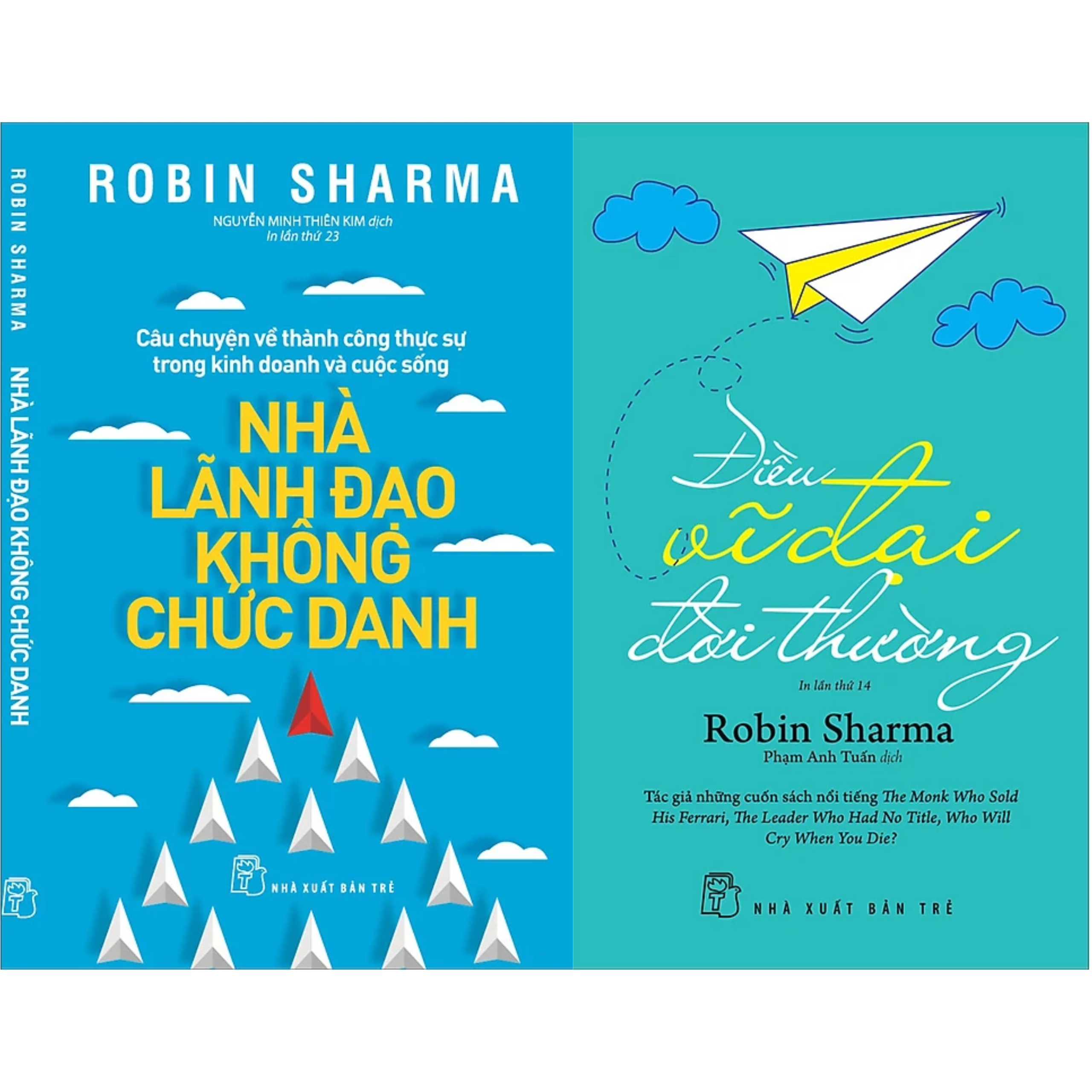 Combo 2Q Robin Sharma : Điều Vĩ Đại Đời Thường + Nhà Lãnh Đạo Không Chức Danh