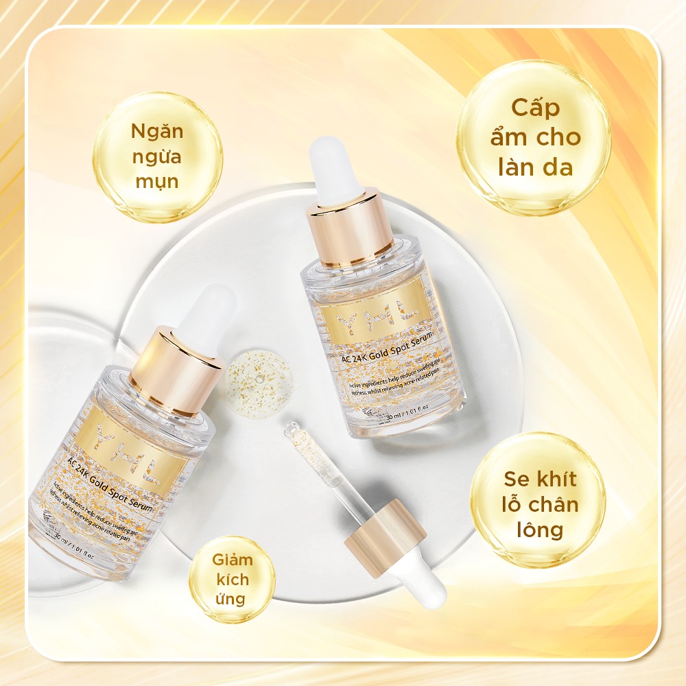 Tinh Chất Vàng Ngăn Ngừa Mụn YHL