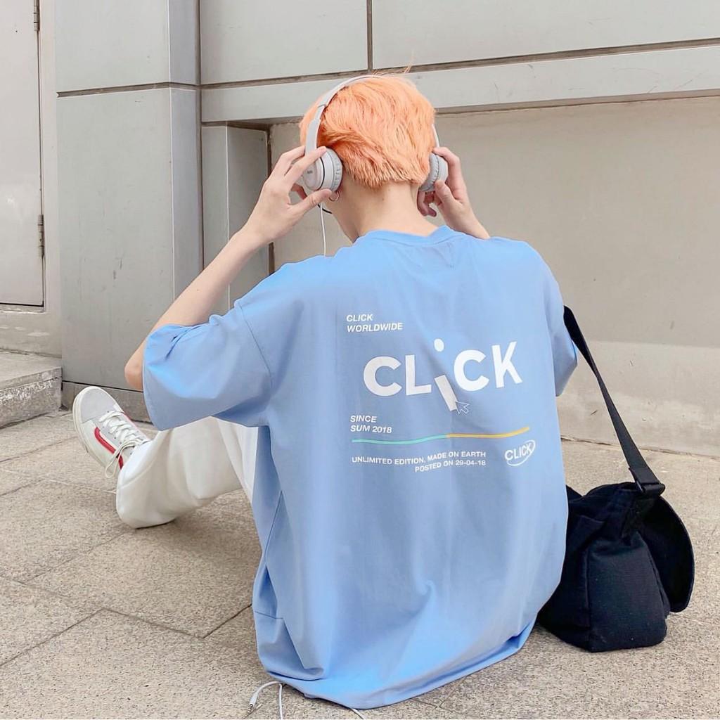 Áo Thun Tay Lỡ Unisex CLICK A Kind Of