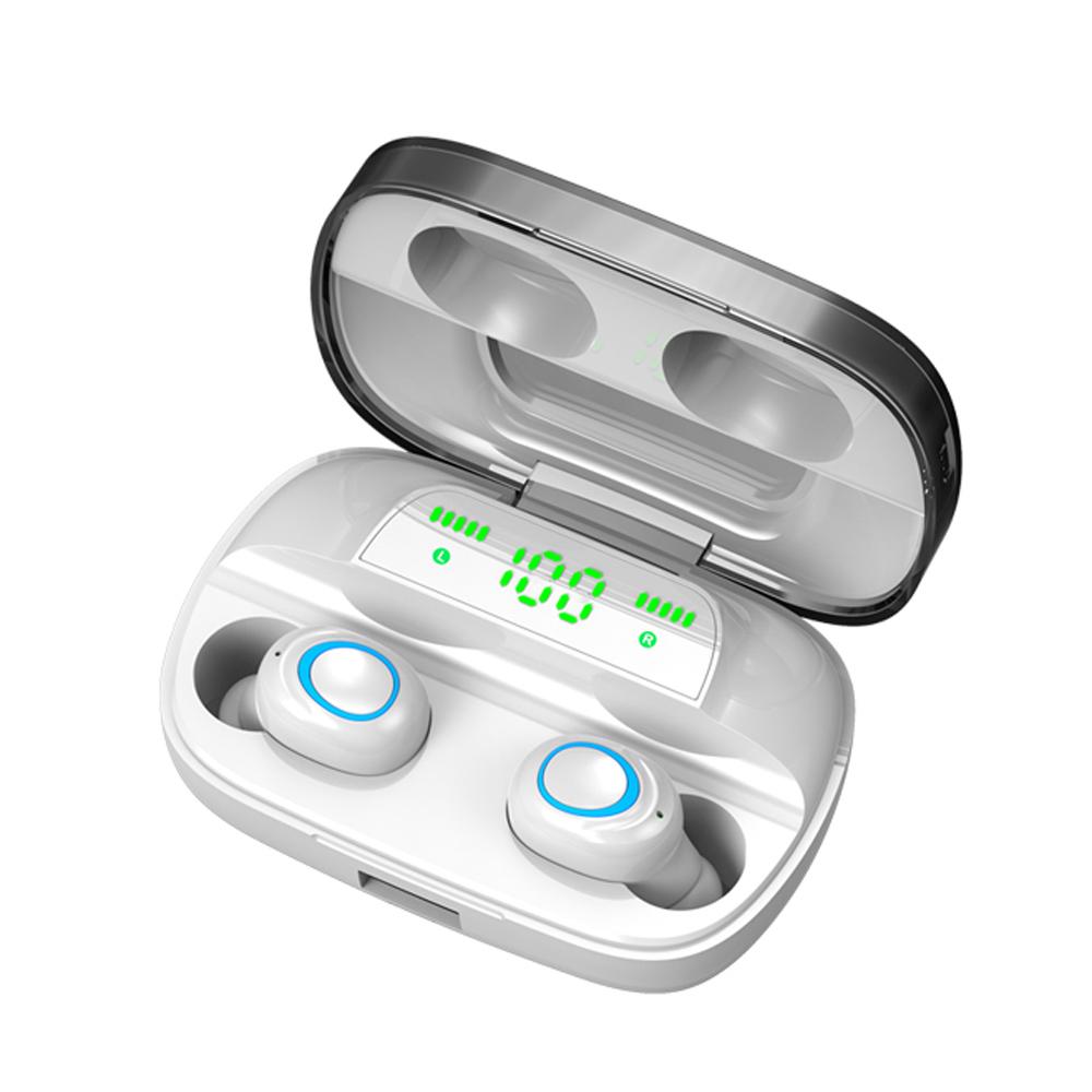 Tai nghe S11 Bluetooth 5.0 TWS Tai nghe không dây đích thực có mic, âm thanh rõ nét