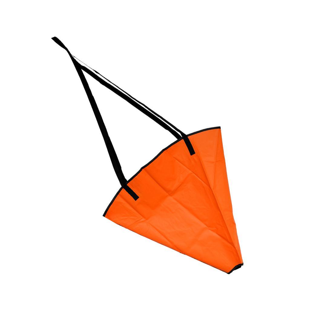 Heavy Duty Tough PVC 32'' Sea Anchor Drogue Drift Sock Fits 20ft Boat Sailing Yacht - Medium Size