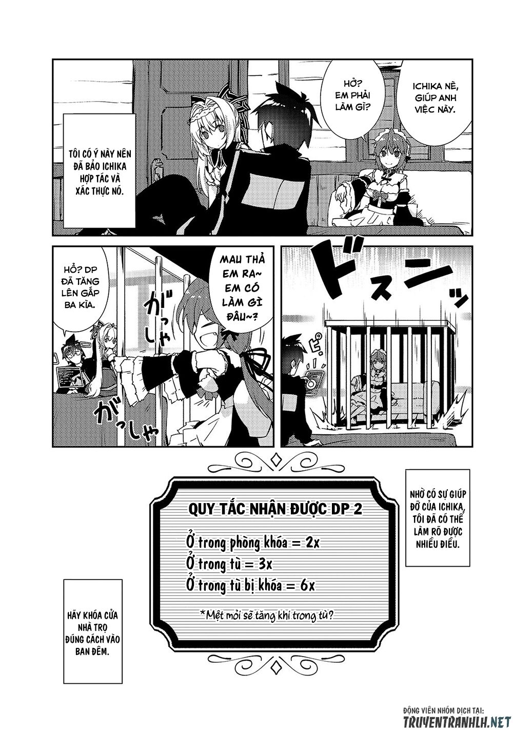 chủ nhân của mê cung rất lười chapter 16 22