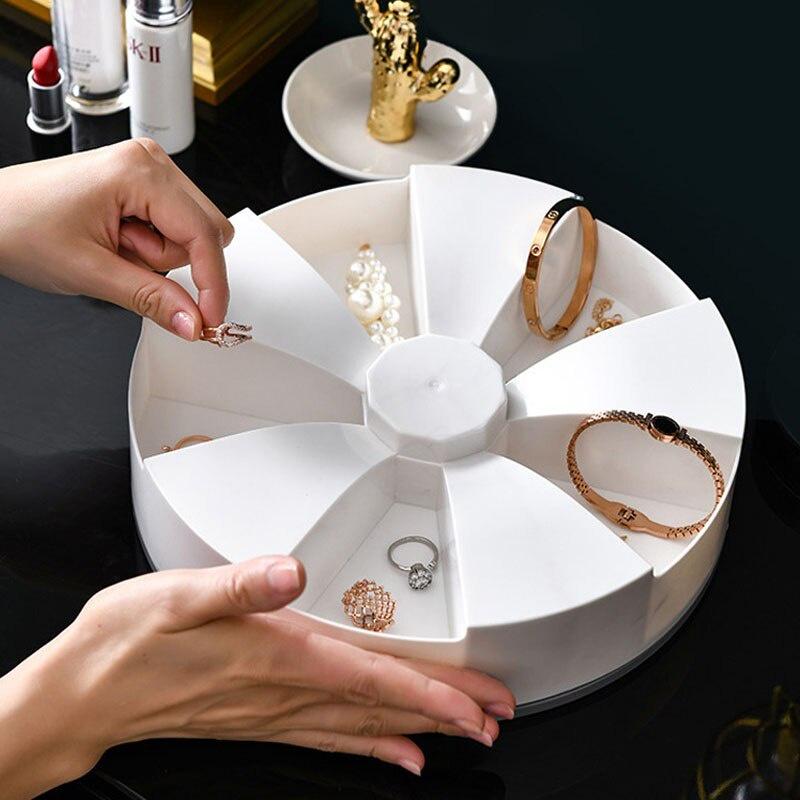 Rotating Underwear Organizer Storage Box Closet Organizer Storage Containers Boxes Socks Desktop Accessories Home Supplies