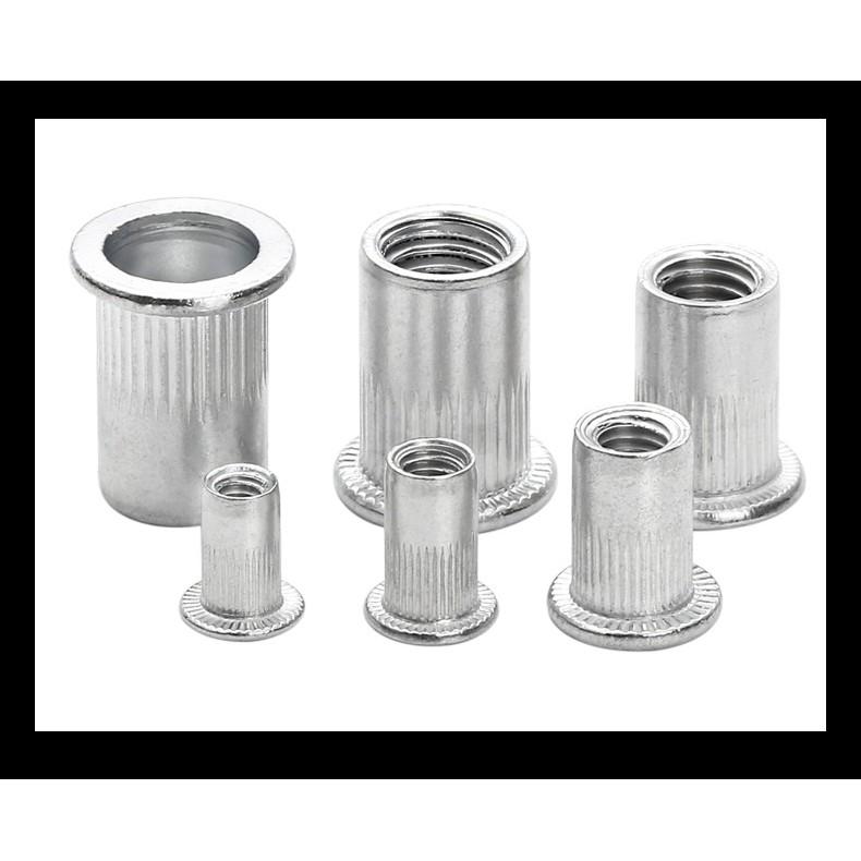 Combo 100c Ốc tán rút nhôm M6