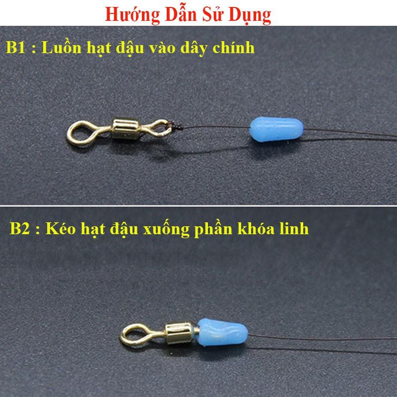 Phụ kiện Chụp Mà Ni Silicon, Hat chup khoa link silicon Chuyên Câu Đài , Câu Đơn Cao Cấp PK-50