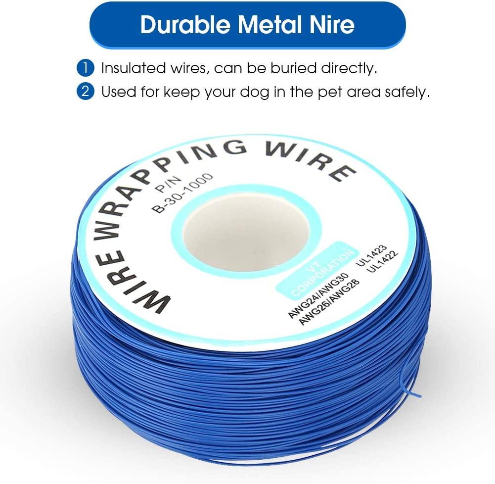 Dây Hàng Rào Cho Thú Cưng, Dây Hàng Rào Điện 300M/984ft Dây Cáp Hệ Thống Hàng Rào Chó Điện Rắn Dưới Lòng Đất - dây cuộn