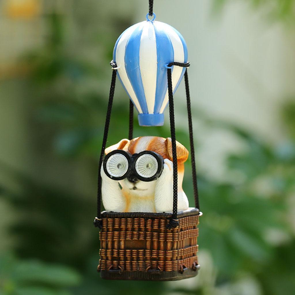 4x Light Hanging Light Ornament Night Light Decoration for Path Outdoor Yard