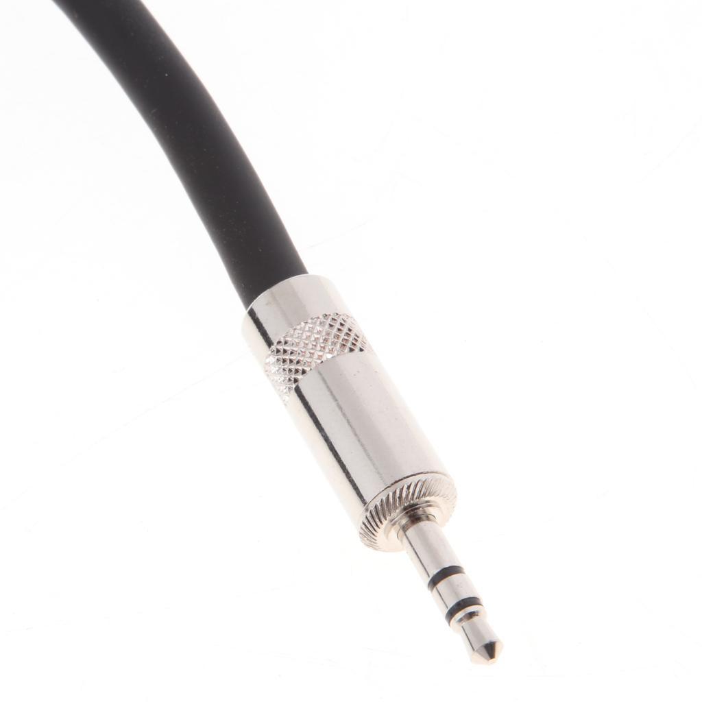 3.5mm to 6.35mm Adapter Audio Cable Cord for Mixer Amplifier Guitar