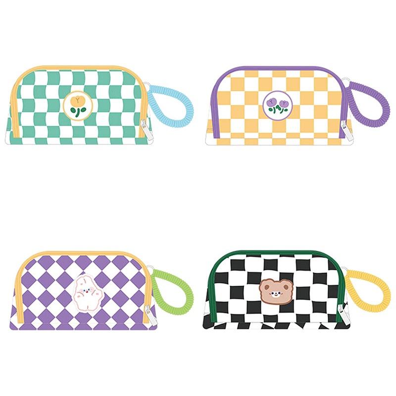 Tmdbyx Túi Đựng Bút Bằng Vải Bạt Sức Chứa Lớn Họa Tiết Hoạt Hình Sáng Tạo Cho Học Sinh Niche