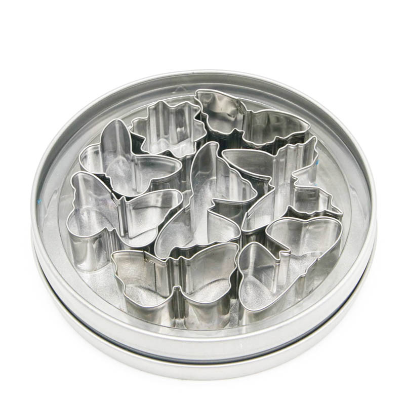 Bộ 8 Khuôn Làm Bánh Cutlery-Pro Hình Con Bướm 20Mm