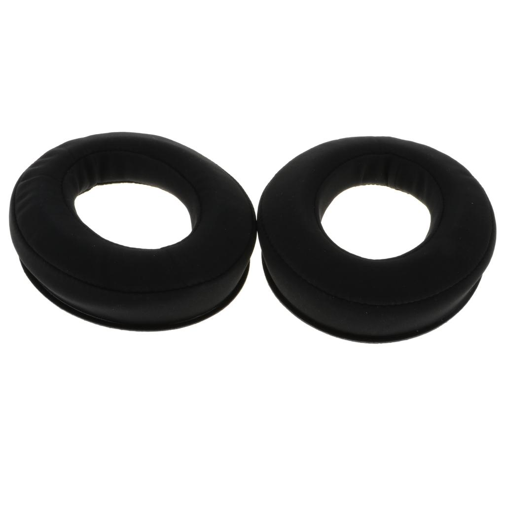 2x Ear Pads for MDR 1000X WH 1000XM2 Headphones Synthetic Leather Pad Enhance Bass Performance