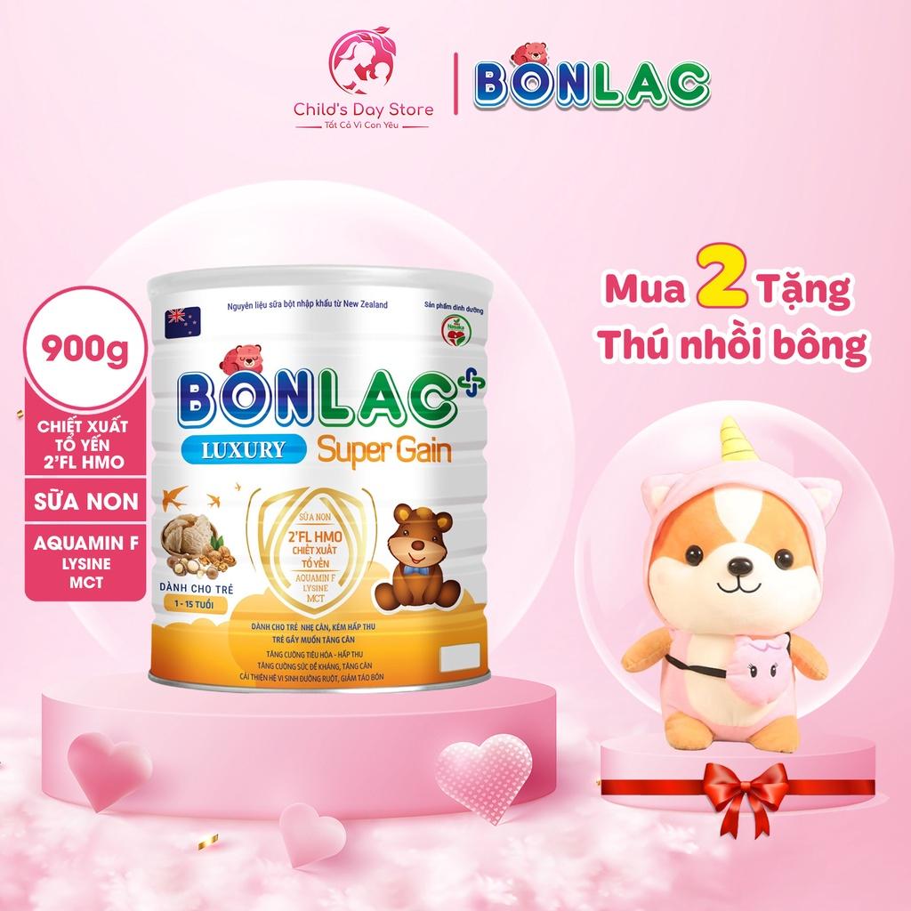 Sữa Bonlac Super Gain Luxury Dành cho trẻ nhẹ cân, hấp thu kém, trẻ muốn tăng cân và tăng sức đề kháng