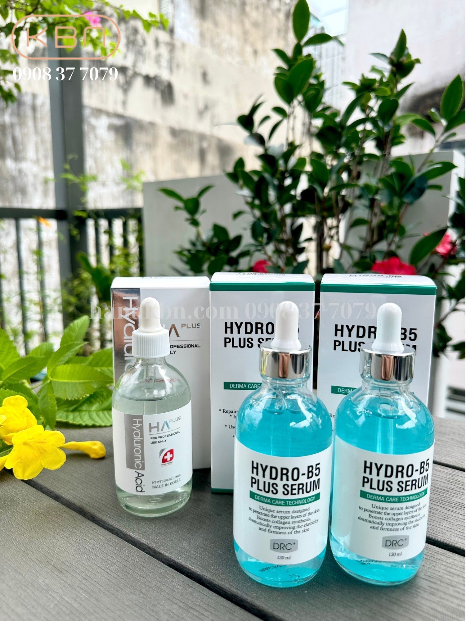Combo 2 Chai SERUM HYDRO B5 PLUS - 120ml - Dưỡng Ẩm, Phục Hồi, Căng Bóng, Se Khít Lỗ Chân Lông + Tặng Serum HA Plus 100ML